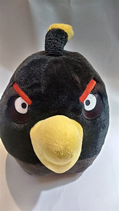 Angry Birds Bomb Huge Black 15 Plush - Etsy