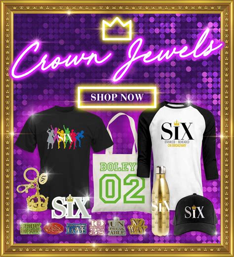 SIX the Musical | Official Broadway Merchandise Store