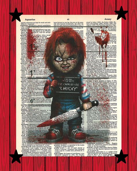 Buy Chucky Child's Play Horror Movie Print Slasher Movie Wall Art ...