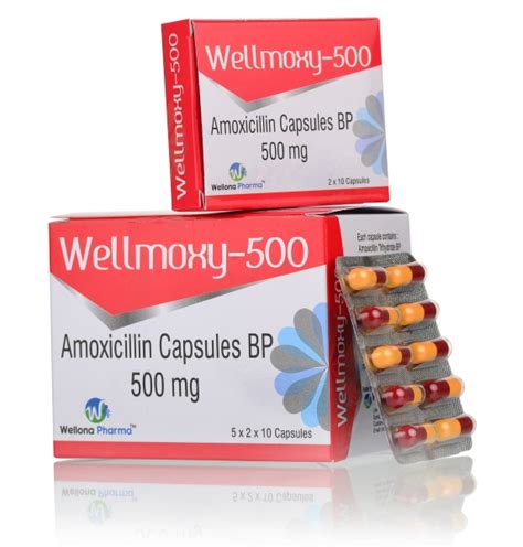 Amoxycillin 500mg Capsules Manufacturer & Supplier India | Buy Online