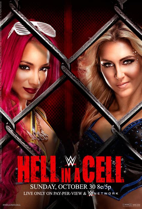 WWE Hell in a Cell 2016 Official Poster by Jahar145 on DeviantArt