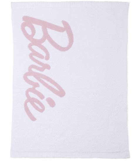 Barefoot Dreams CozyChic® Barbie™ Logo Throw Blanket | Dillard's