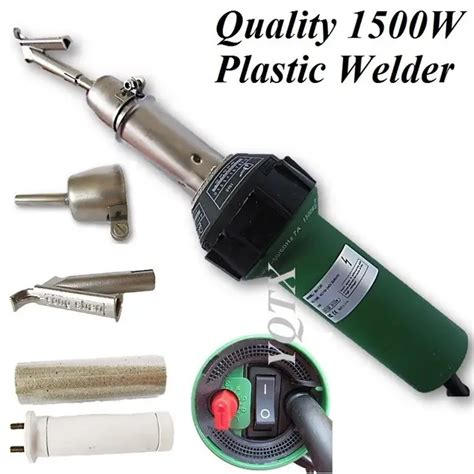 1500W Hot Air Plastic welding Gun welder Kit with PE PVC Plastic Rod Roller -in Plastic Welders ...