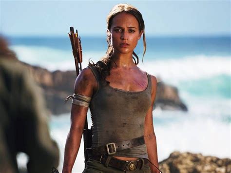 Alicia Vikander as Lara Croft in 'Tomb Raider' workout routines: WATCH | Tomb raider, Celebrity ...