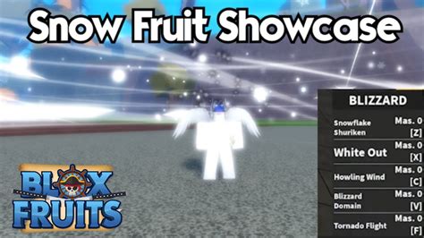 Blox Fruits Update 18 Snow Fruit Showcase and Fruit Reworks! - YouTube