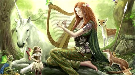 Beautiful Celtic Music Celtic Harp Relaxing, Ambient, Instrumental. Druid Meditation - YouTube