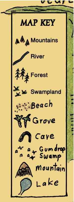 Symbols in a Map Key - Maps for the Classroom