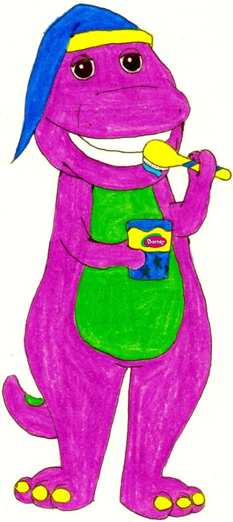 Brushing Up On Teeth With Barney by BestBarneyFan on DeviantArt