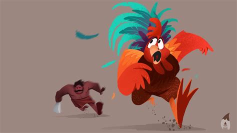 ArtStation - chicken run