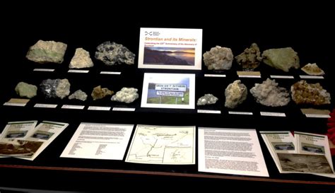 06_Petes display on Strontian minerals | National Museums Scotland Blog