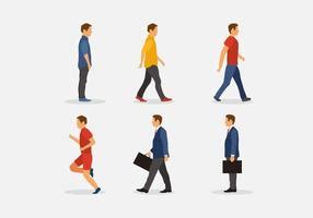 People Walking Vector Art, Icons, and Graphics for Free Download