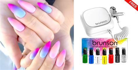 Airbrush Nail Art Course and Training | Brunson Nail Academy