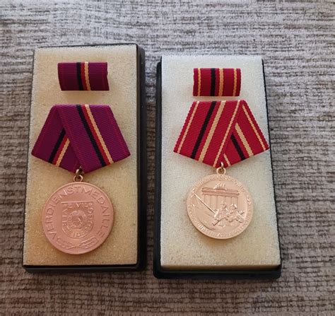 Couple More DDR Medals Today - Germany: Post 1945: Bundesrepublik & DDR - Gentleman's Military ...