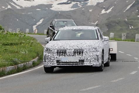 2023 Skoda Superb Combi Spied Wearing Final Production Body | Carscoops