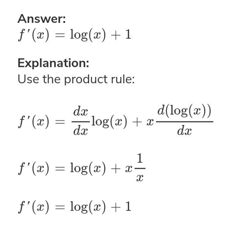 Solved ^this was the answer for the derivative of | Chegg.com