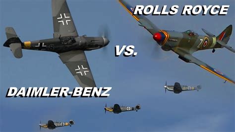 3x MESSERSCHMITT Bf-109 vs. SPITFIRE | Hangar 10 Fly In 2018 - YouTube