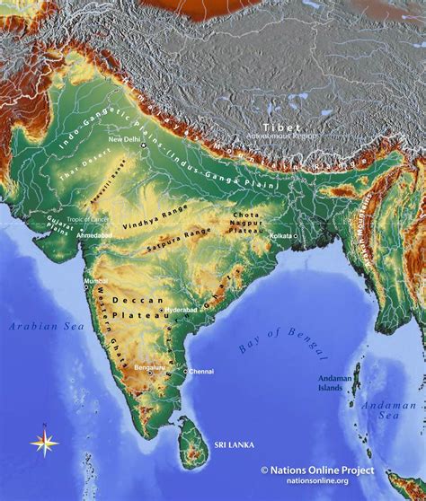 Borderless topographic map of South Asia : MapPorn