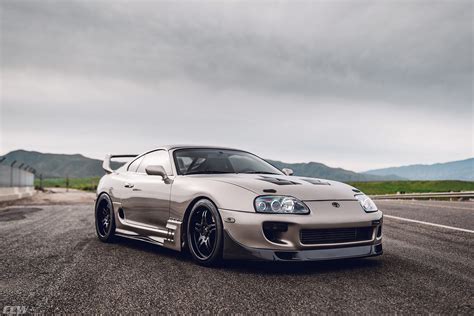 Quicksilver Toyota Supra MKIV - CCW SP505 Wheels in Matte Black