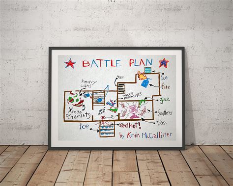 Home Alone Battle Plan Printable - Printable Templates