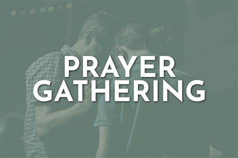 Prayer Gathering — First Baptist Cedar Hill