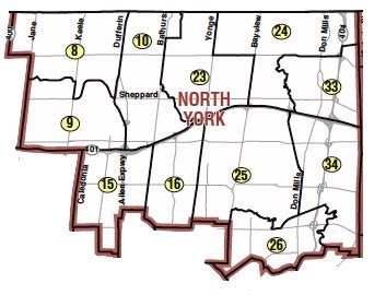 North York Resources Map – UReach Toronto