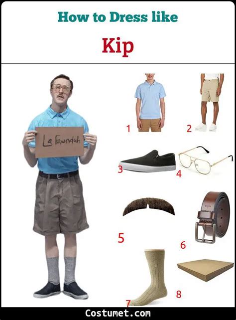 Kip (Napoleon Dynamite) Costume for Halloween