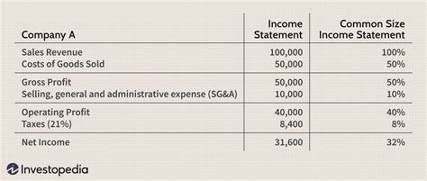 Common Size Income Statement Definition and Example