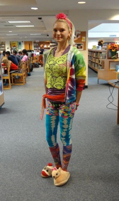 Wacky Tacky #3 | Spirit week outfits, Tacky day, Old lady costume