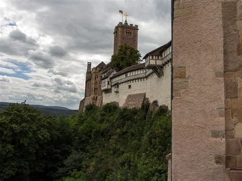 Thuringia Germany Castle Wartburg Castle Eisenach-20 Inch By 30 Inch Laminated Poster With ...