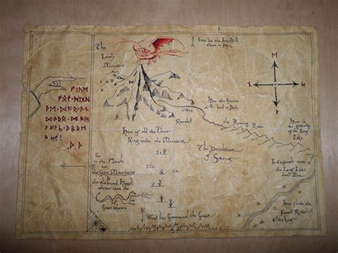 Map of Erebor from The Hobbit by VighMarti on DeviantArt