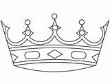 Royal Crown Coloring Page  Free Printable Pages For Kids sketch template