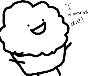 The muffin from asdf movie - Drawception