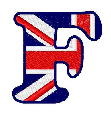 British Flag Font - ClipArt Best