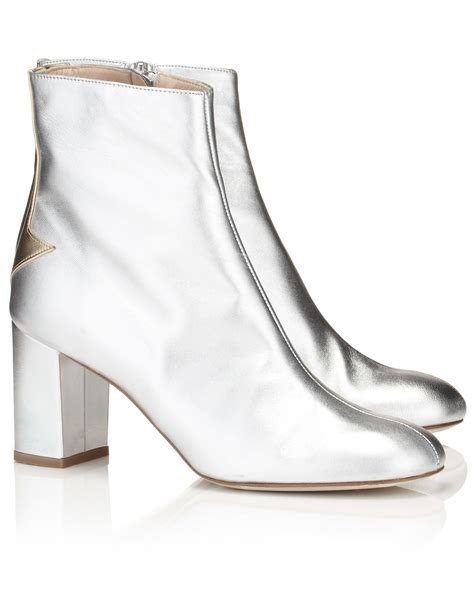 Camilla elphick Silver Lining Ankle Boots in Metallic | Lyst