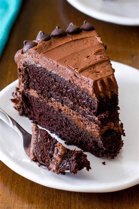 Triple Chocolate Cake Recipe - Sally's Baking Addiction