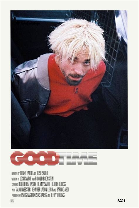 Alternate Movie Poster for "Good Time" Starring Robert Pattinson | Robert pattinson movies, Film ...