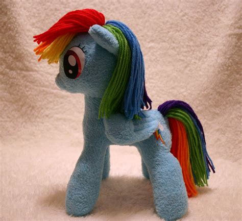 Rainbow Dash Plushie by DogerCraft on DeviantArt