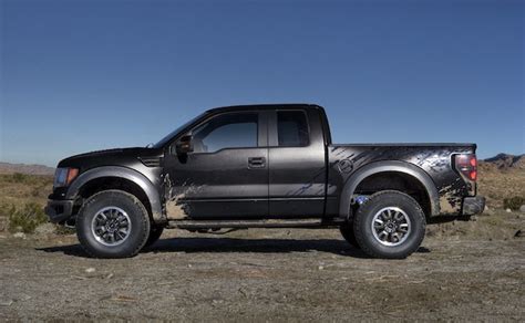 The world sports cars: ford raptor black