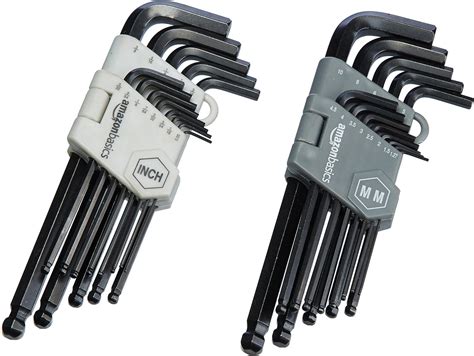 Hex Keys & Hex Wrenches Home & Garden L Wrench Ball End Long Arm Hex Key Allen Wrench Set ...