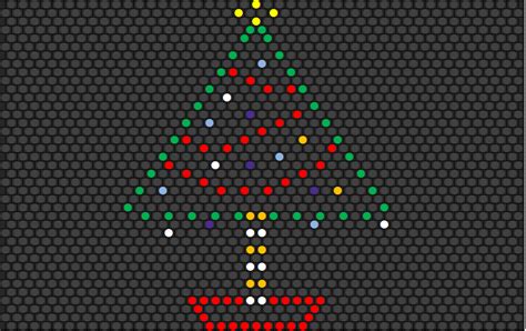 Lite Brite Designer spreadsheet for the Christmas Tree design that's on the Lite Brite right now ...