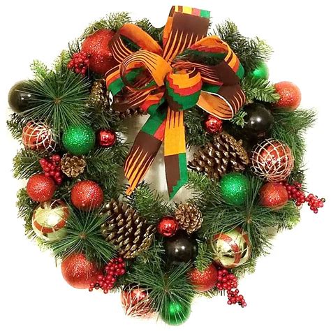 Kwanzaa Wreath 21.5"