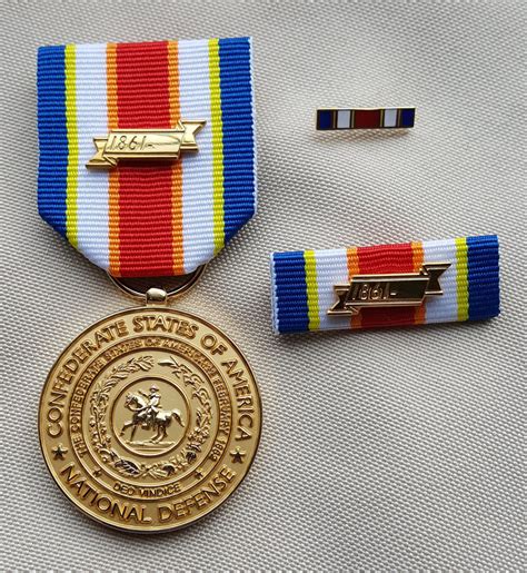 Confederate National Defense Medal Set – Gettysburg Museum Store