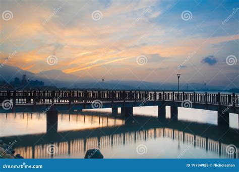 Taiwan, the New Taipei, Tamsui Sunset Stock Photo - Image of sunrise, summer: 19794988