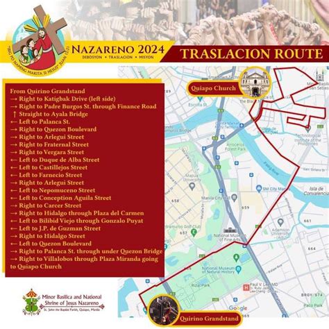 ONE News - Quiapo Church released the route for Traslacion...