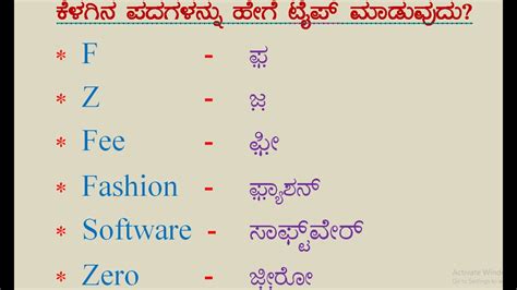 Nudi In Kannada Part 9learn Kannada Typing In Easy Steps