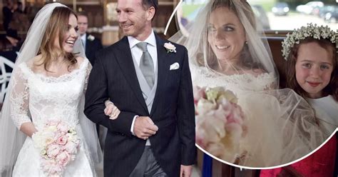 Geri Halliwell wedding: Star and husband Christian Horner beam with happiness in first official ...