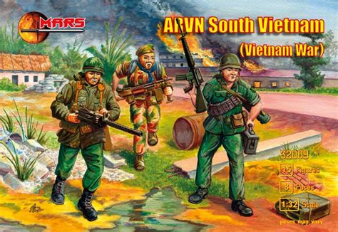 Michigan Toy Soldier Company : Mars Figures - ARVN South Vietnam Army