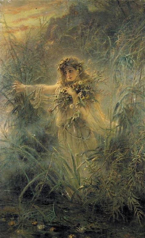 Ophelia Painting | Konstantin Yegorovich Makovsky Oil Paintings