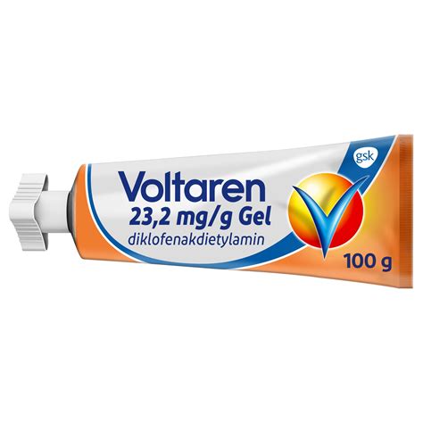 Köp Voltaren gel 23,2 mg/g 100 g - på MEDS.se