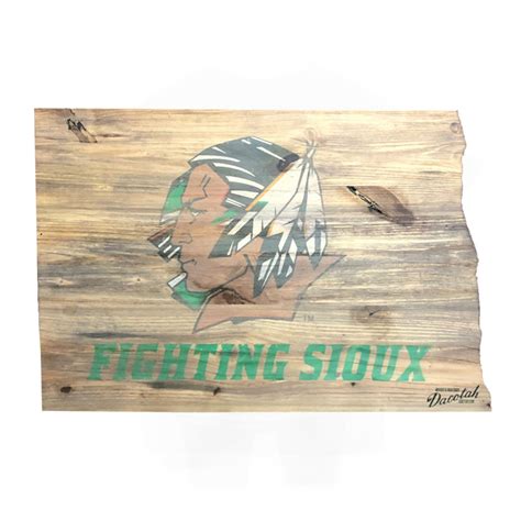 Fighting Sioux On State of North Dakota - Sioux Shop at Ralph Engelstad ...